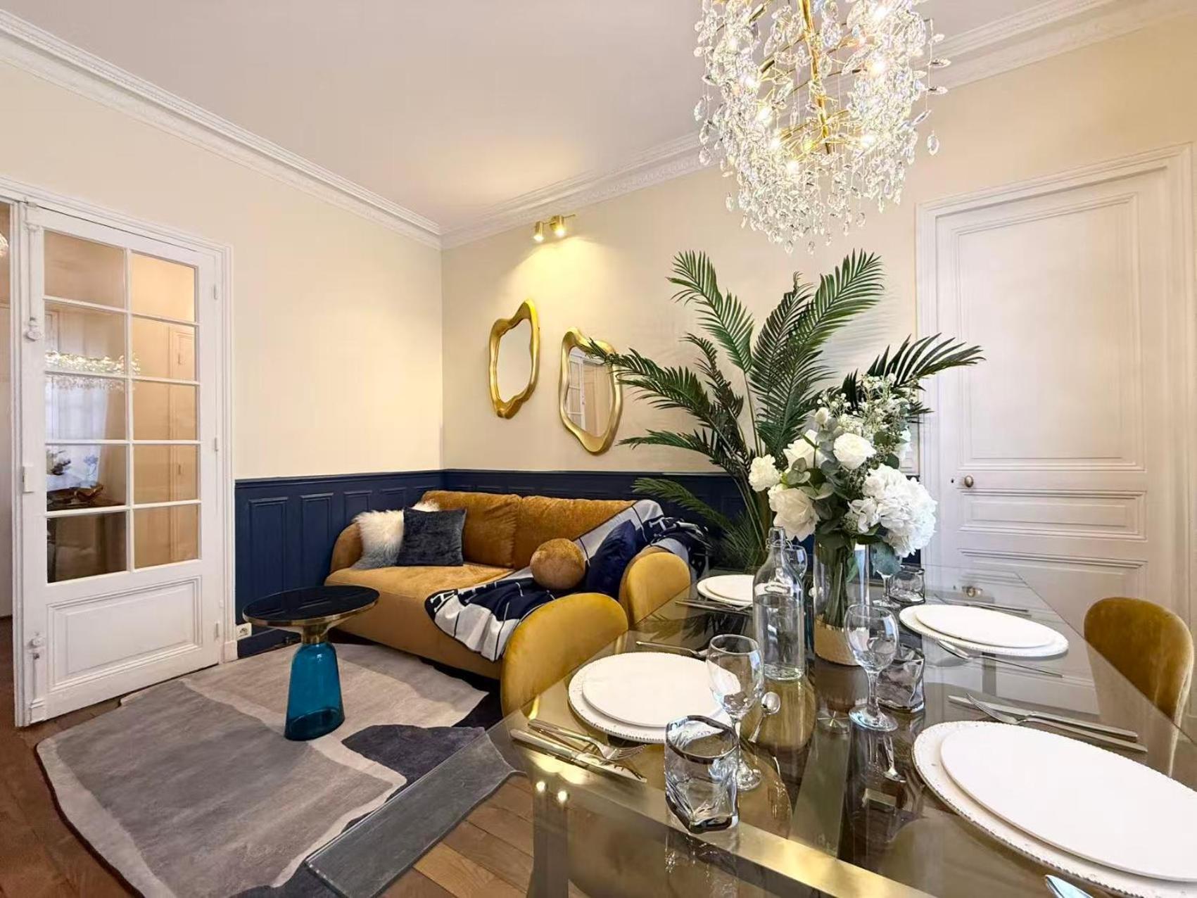 Modern Haussmann-style Parisian -6p Appartamento *